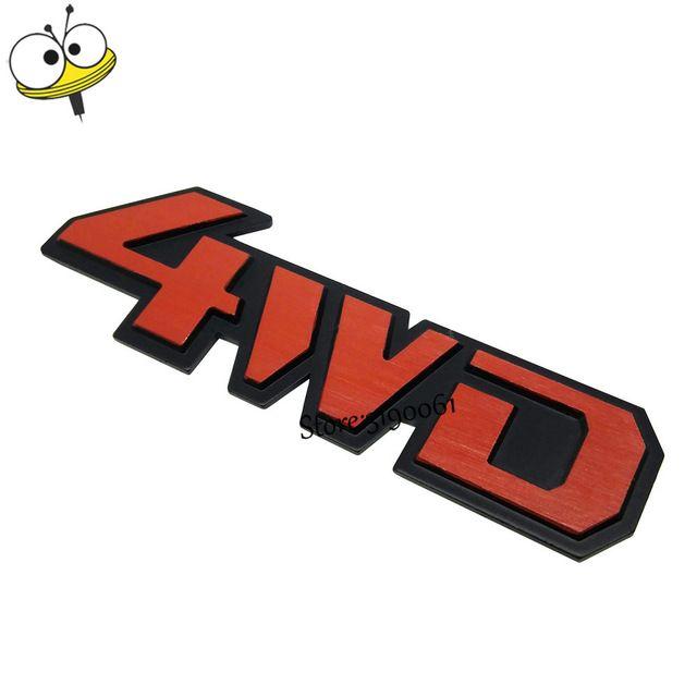 4WD Logo - Car Styling Product Accessory Auto Body Exteriors Decal 4WD Logo Car ...