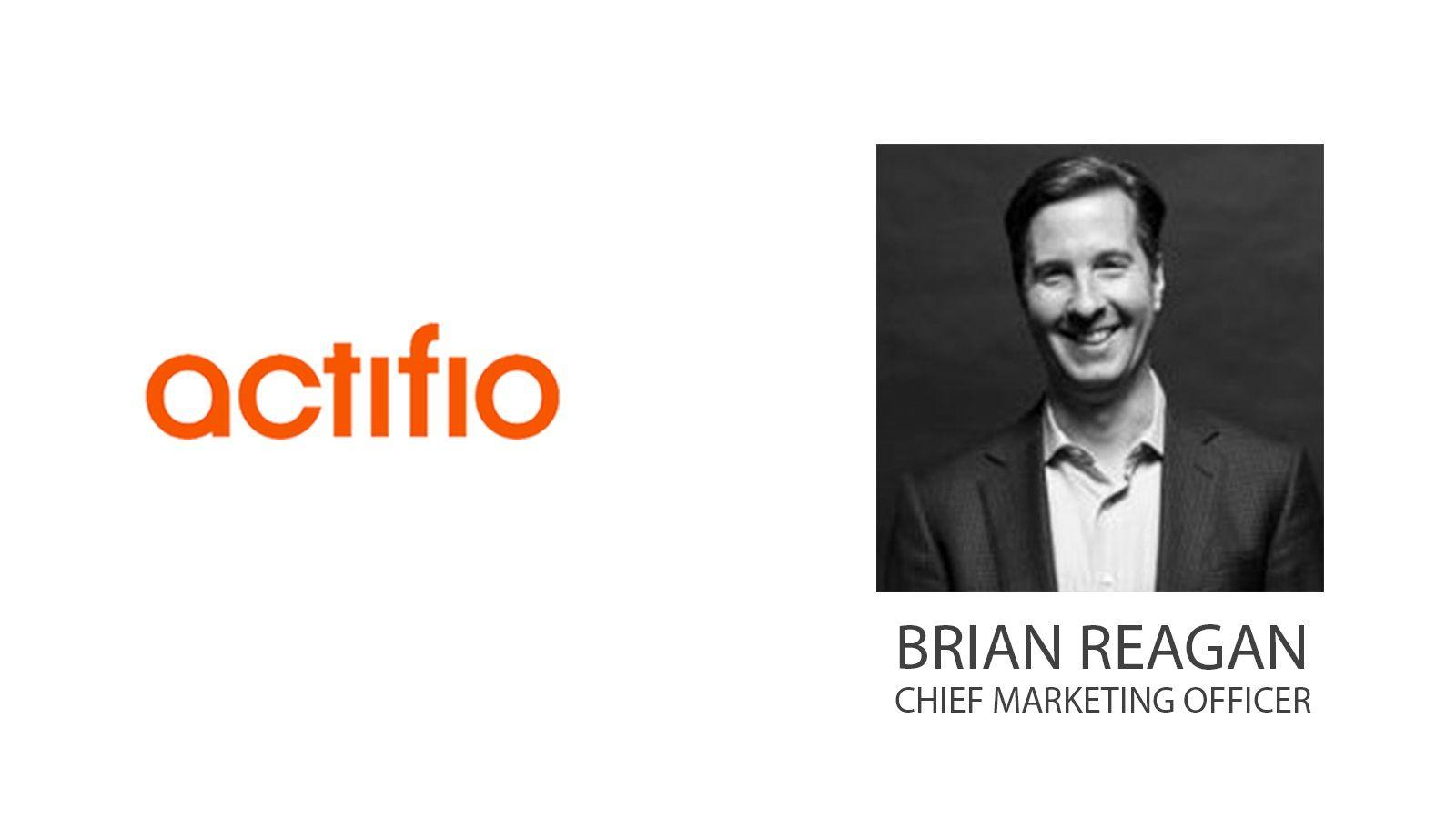Actifio Logo - Actifio Promotes Brian Reagan as Chief Marketing Officer