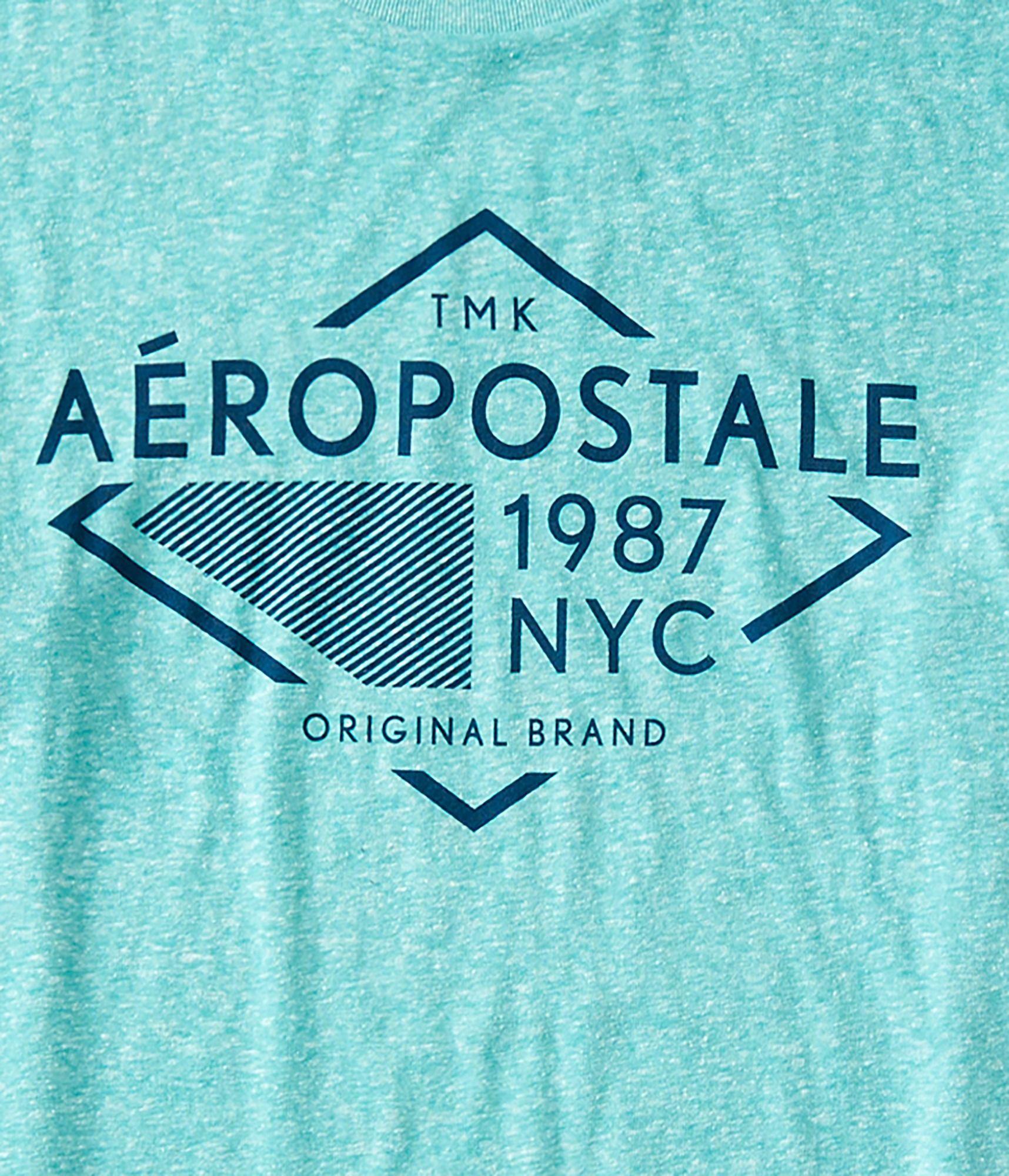 Areopostile Logo - Aéropostale Diamond Logo Graphic Tee