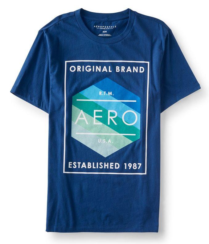 Aeropastle Logo - Aero Original Brand Logo Graphic T