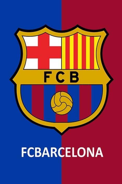 Barcilona Logo - Posterhouzz FC Barcelona logo Poster Fine Art Print - Sports posters ...