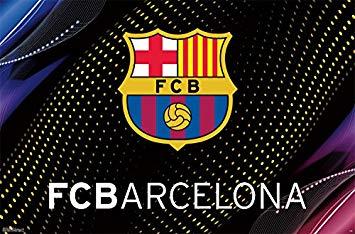 Barcilona Logo - Trends International FC Barcelona Logo Wall Poster