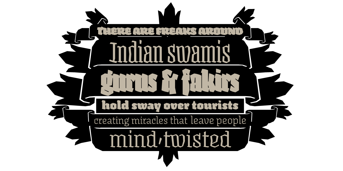 Fakir Logo - Fakir Pro™ & Desktop font « MyFonts