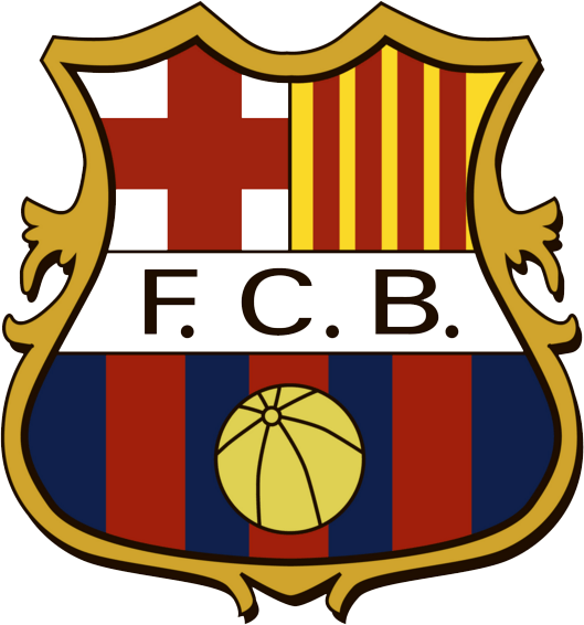 Barcilona Logo - FC Barcelona Logo 1910.png