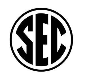 SEC Logo - SEC Logo College Sports Vinyl Decal, Car / Window Sticker, FREE
