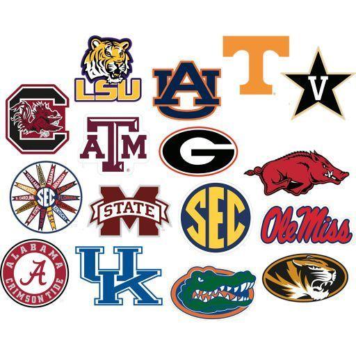 SEC Logo - SEC Logo | SEC | College football, Football, College football logos