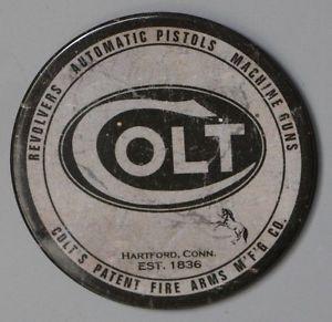 Colt Logo - COLT Logo metal Magnet 3