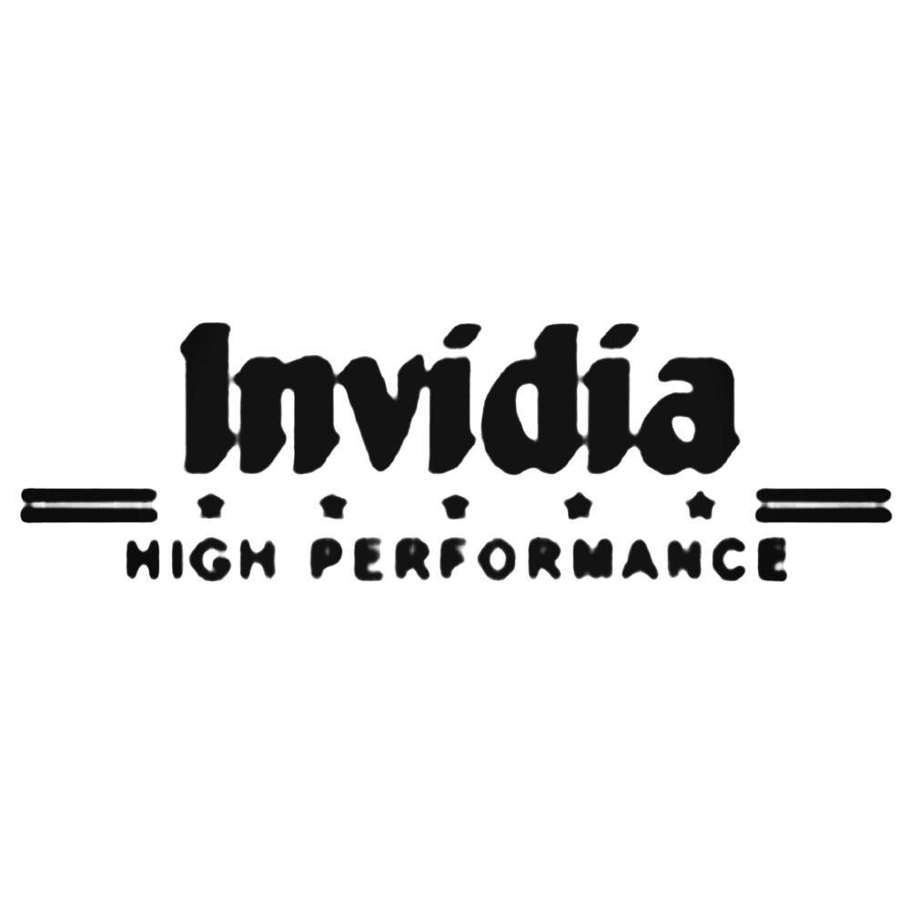 Invidia Logo - Performance Invidia High Performance Decal