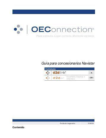 OEConnection Logo - Navistar Magazines