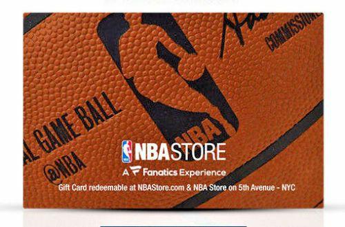 Nbastore.com Logo - NBA Store $75 Gift Card
