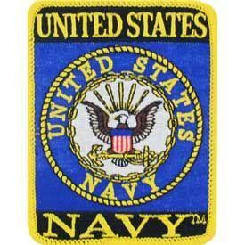 USN Logo - PATCH USN LOGO, RECT. Our Fallen And Supporting Those Left