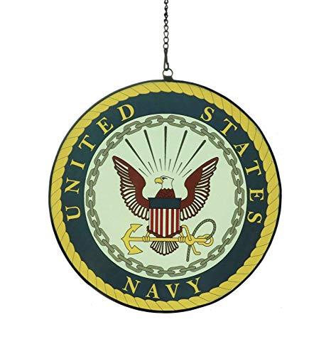 USN Logo - Amazon.com: Alivagar USN Logo Glass Sign United States Navy Decal ...