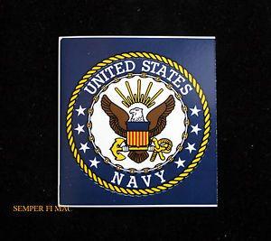 USN Logo - US NAVY DECAL ZAP BUMPER STICKER USN LOGO SEAL EAGLE GIFT USS WAVE ...