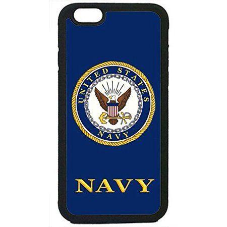 USN Logo - Ganma US Navy USN Logo Military Black Case Cover Case For iPhone 8