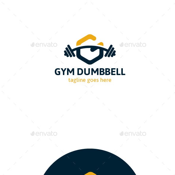 Dumbell Logo - Dumbbell Gym Logo Templates from GraphicRiver