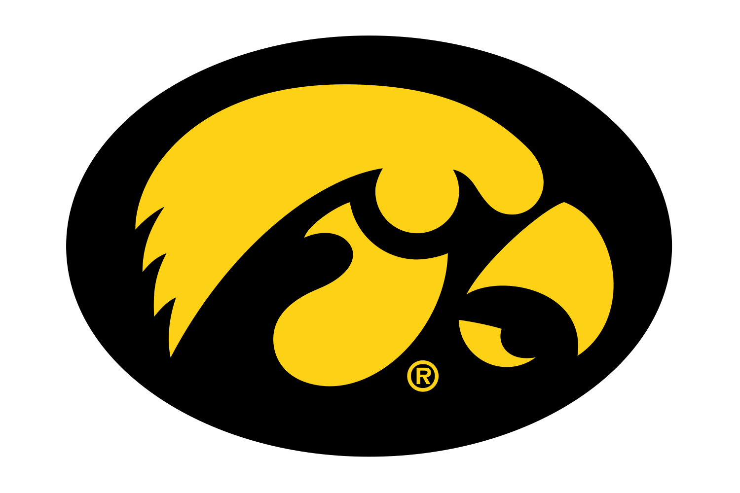 Tigerhawk Logo - Iowa Hawkeyes Logo, Iowa Hawkeyes Symbol, Meaning, History and Evolution