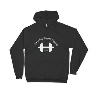 Dumbell Logo - Fleece Hoodie - Dumbbell Logo – Out of Regs Apparel