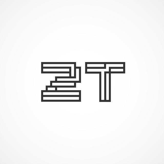 ZT Logo - Initial Letter ZT Logo Template Template for Free Download on Pngtree