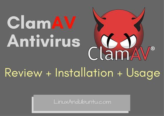 ClamAV Logo - ClamAV Antivirus Scanner For Linux Review + Installation + Usage