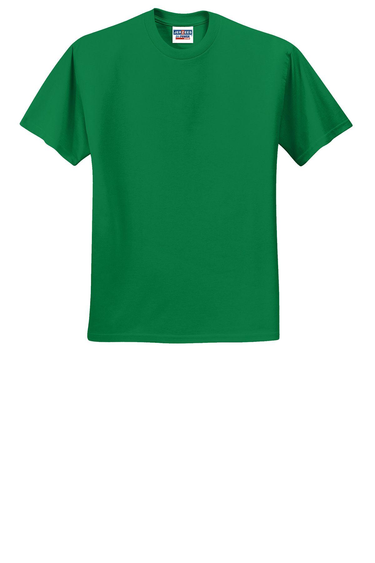 Jerzees Logo - JERZEES® Power® Active 50 50 Cotton Poly T Shirt 50 Blend