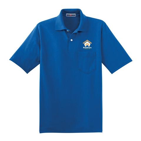 Jerzees Logo - JERZEES SpotShield „ 5.6 Ounce Jersey Knit Sport Shirt