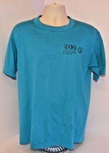 Jerzees Logo - VTG 90s Jerzees T Shirt EDD California Logo Blue Crew Neck Mens XL