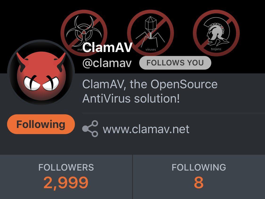 ClamAV Logo - ClamAV (@clamav) | Twitter