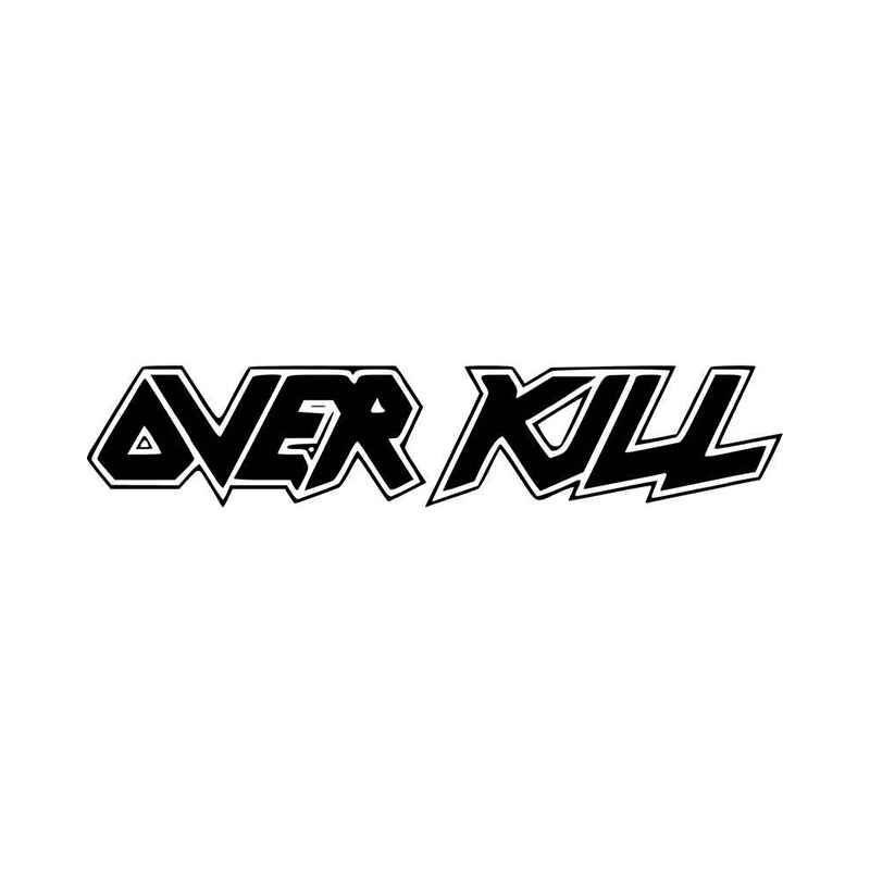 Overkill Logo - Overkill Band Logo Vinyl Decal Sticker
