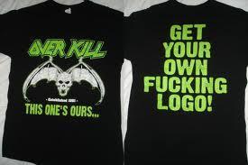 Overkill Logo - OVERKILL's to you Avenged Sevenfold!