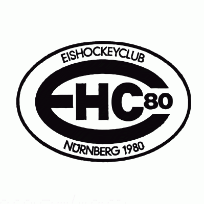 EHC Logo - Nuermberg EHC hockey logo from 1988-89 at Hockeydb.com