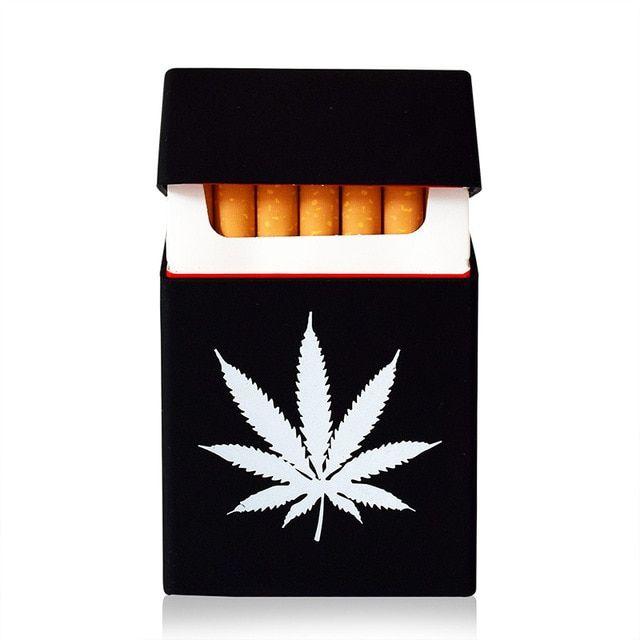 Cigarettes Logo - Holds 20 Cigarettes, Personalized Logo Silicone Cigarette Case, Cute