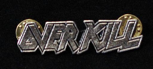 Overkill Logo - Overkill 2 Metal Badge Pin