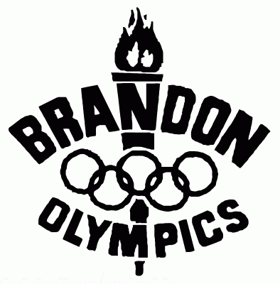 Brandon Logo - Brandon Olympics Hockey Logo From 1976 77 At Hockeydb.com