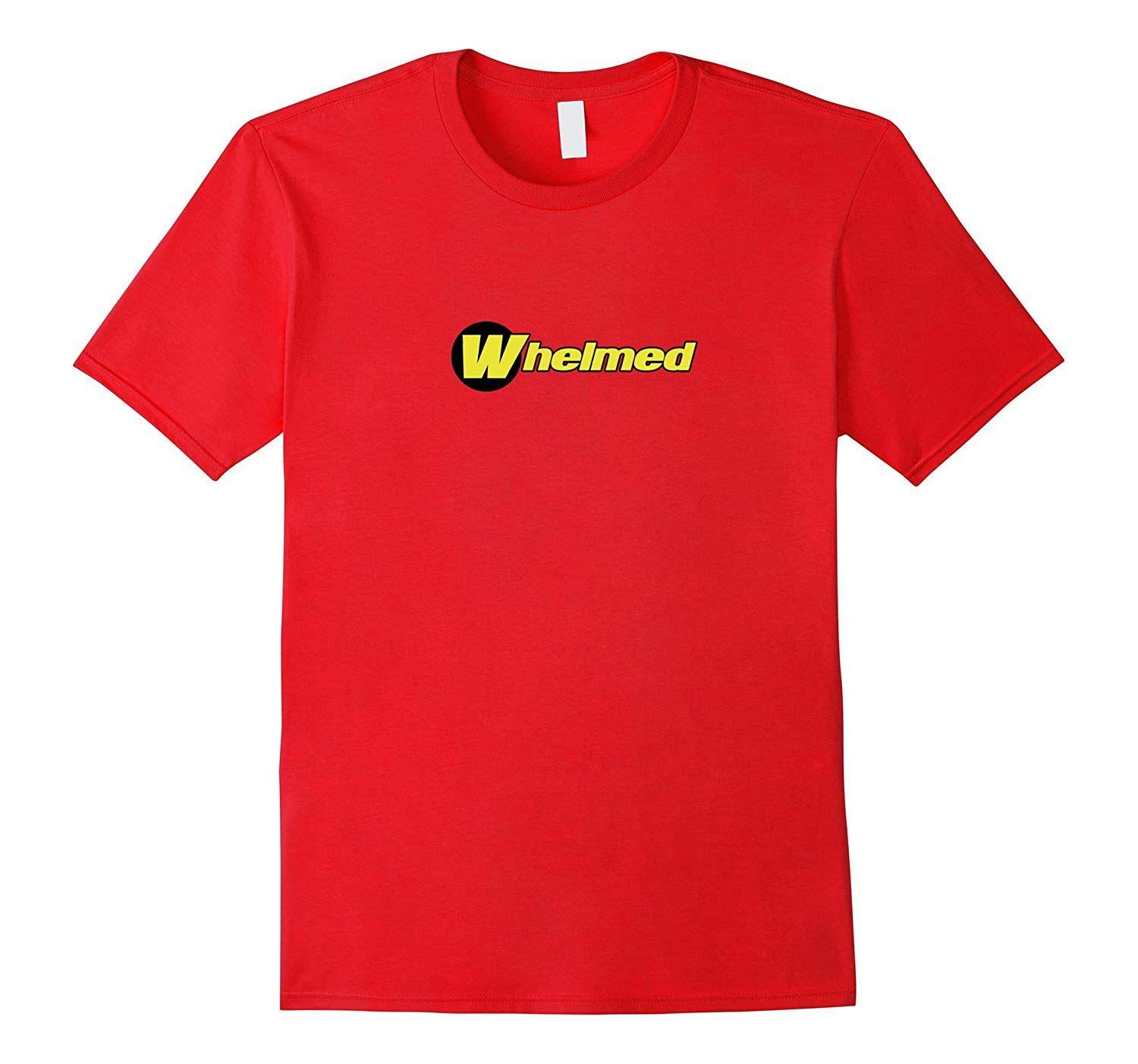 Overwhelmed Logo - Whelmed Logo Shirt – Not Overwhelmed or Underwhelmed-CL – Colamaga