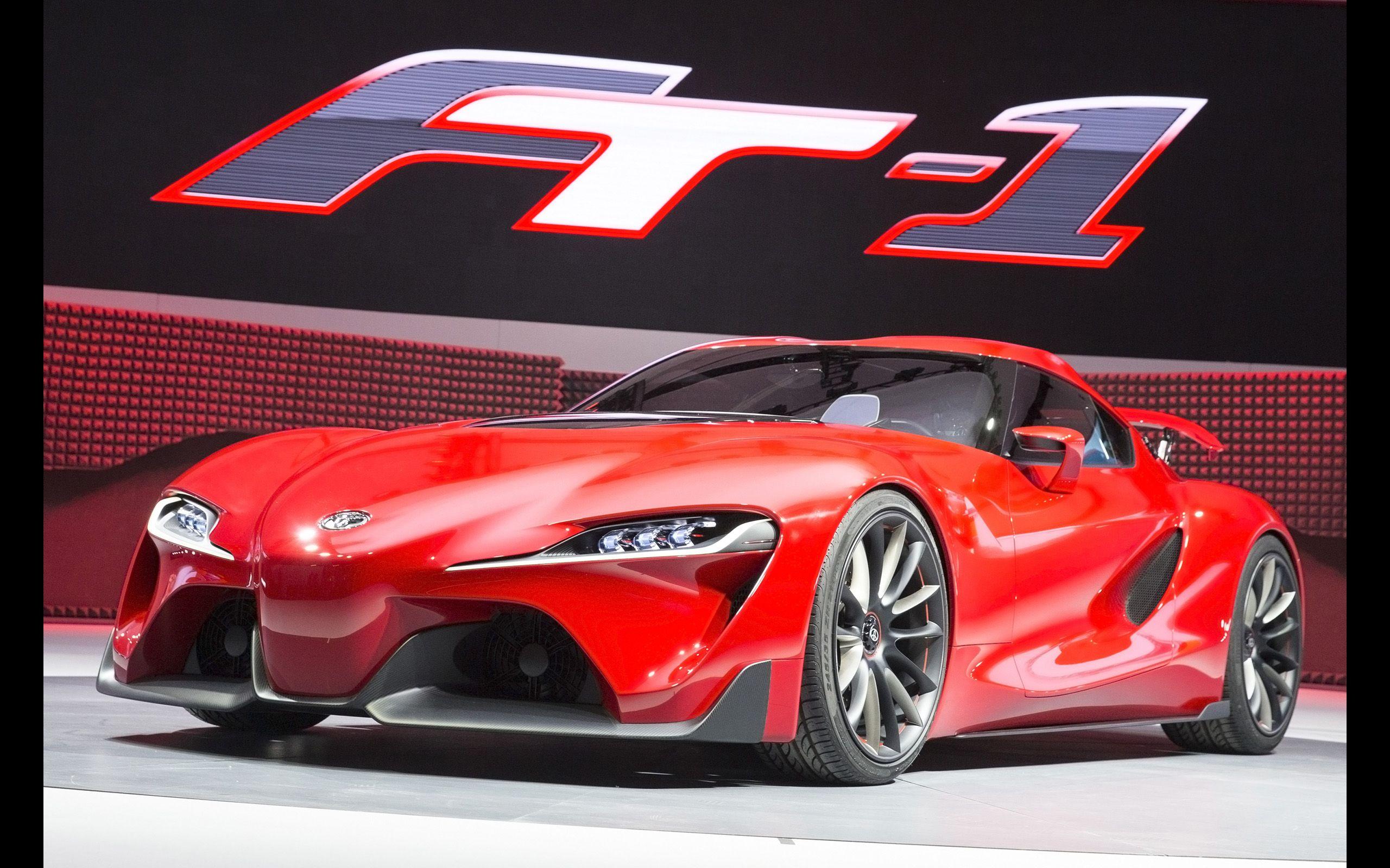 Ft1 Logo - 2014 Toyota FT-1 Concept supercar poster logo g wallpaper ...