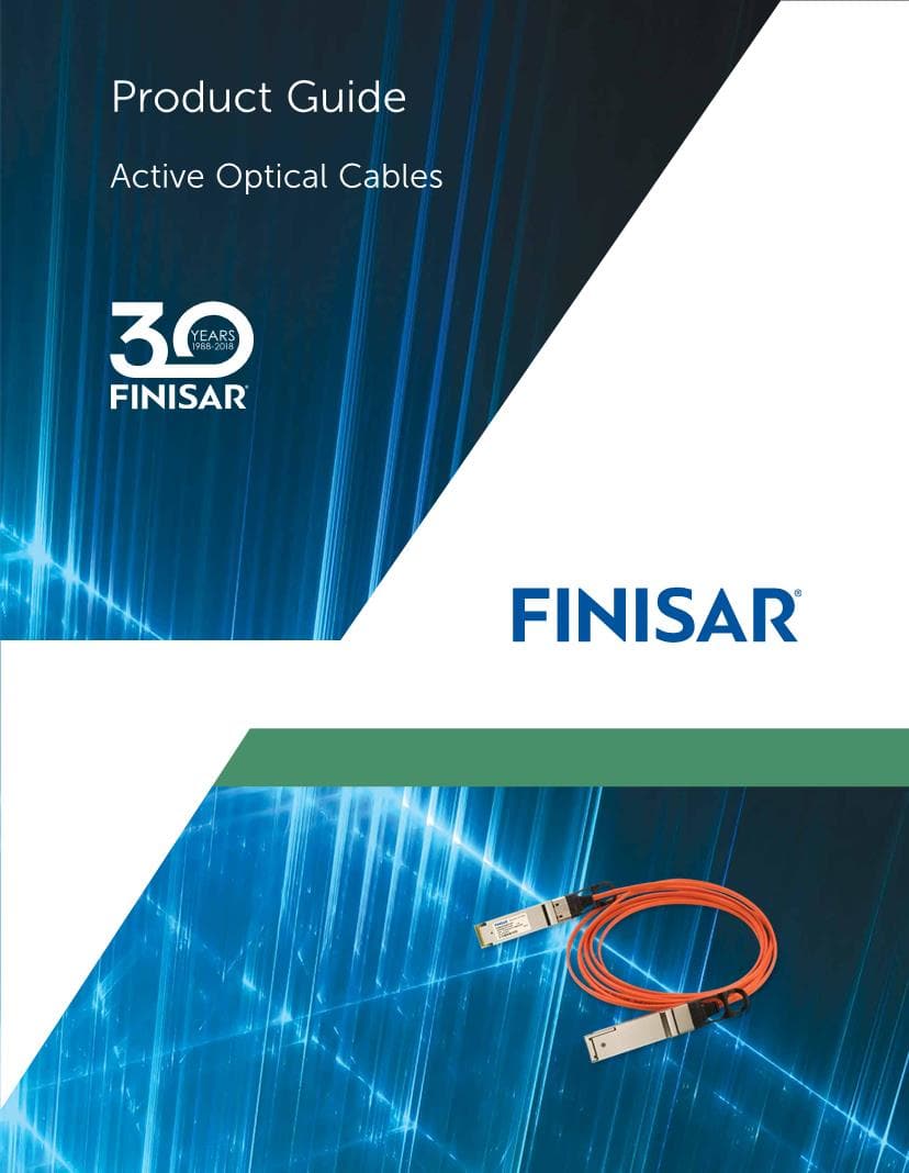 Finisar Logo - Finisar Fibre Optic Cable Assemblies. Mouser United Kingdom