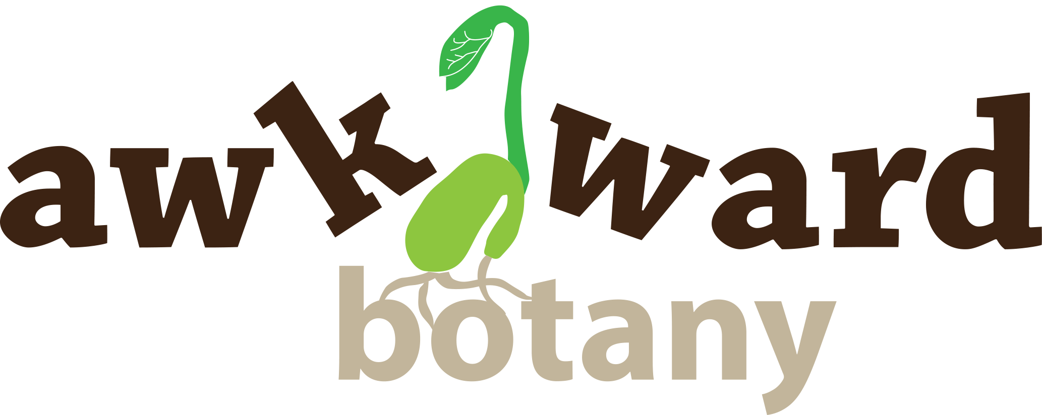 Awkward Logo - logos – awkward botany