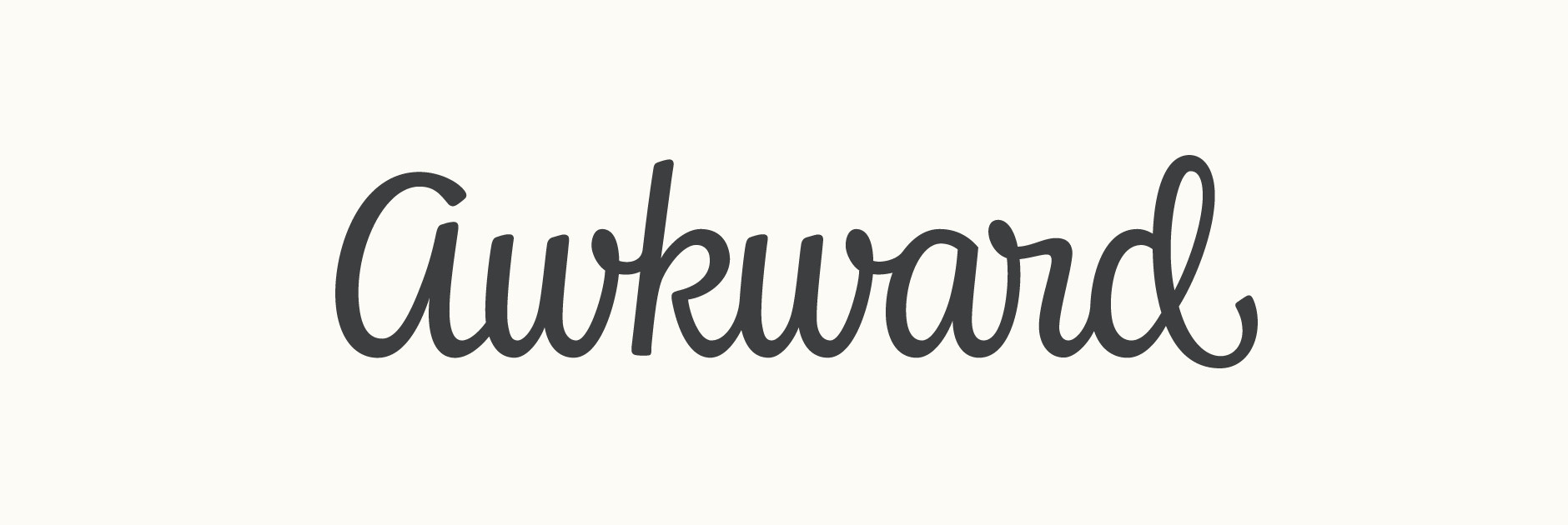 Awkward Logo - Claire Coullon // Graphic Design, Typography & Lettering