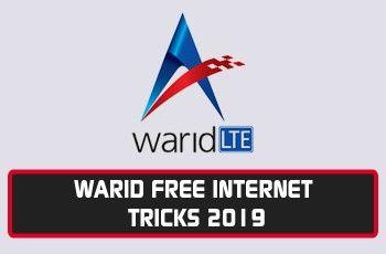 Warid Logo - Warid Free Internet Tricks Get 3G/4G Internet 100% Free February 2019