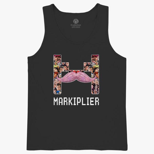 Markiplier Logo - markiplier-logo-collage Kids Tank Top | Customon.com