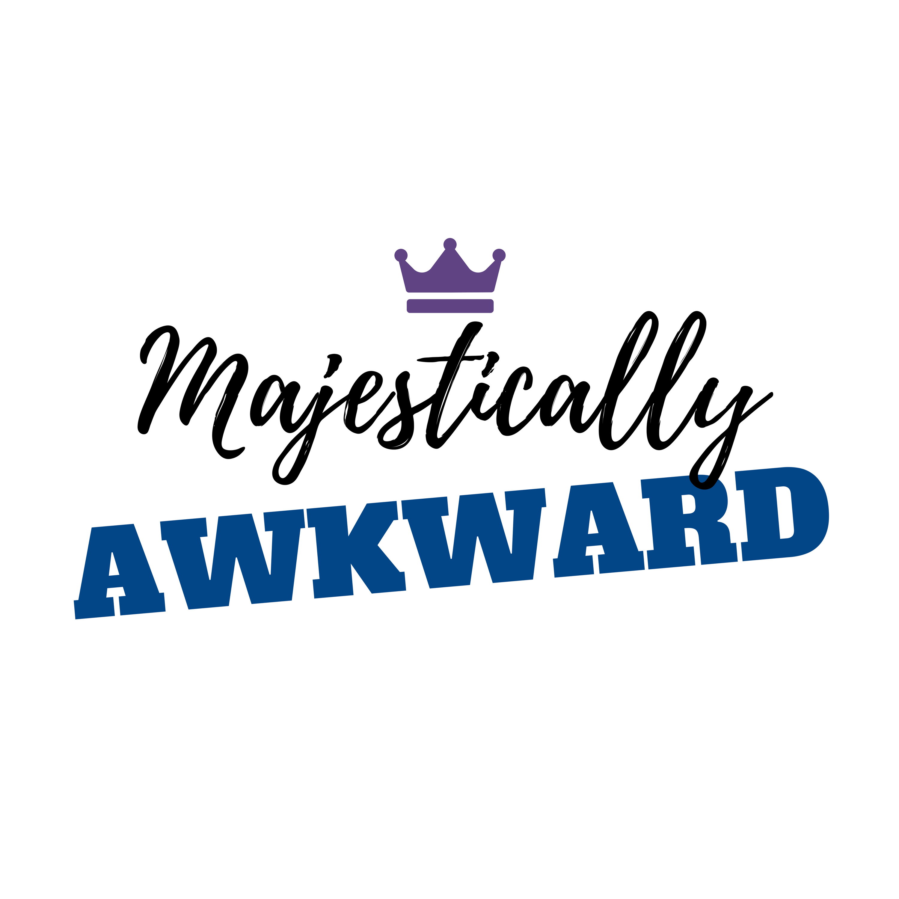 Awkward Logo - Majestically Awkward podcast | Donkey Oil, Discreet Wands, and Face ...