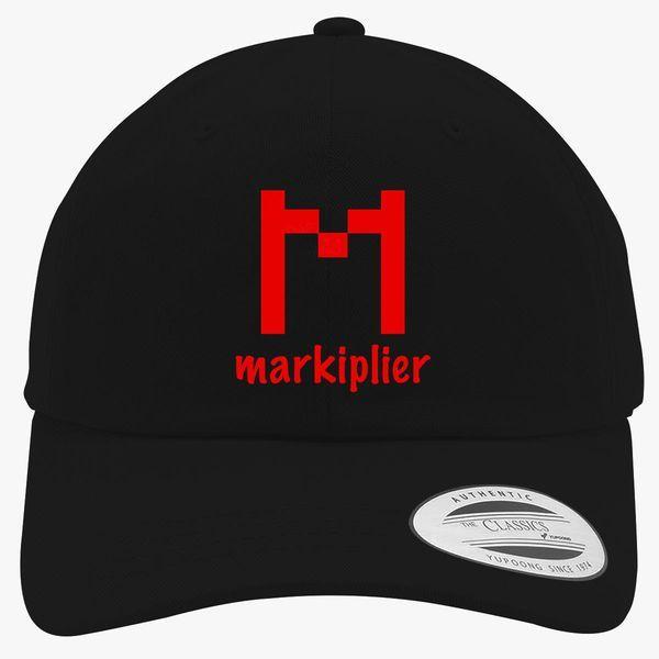 Markiplier Logo - Markiplier Logo Cotton Twill Hat (Embroidered) | Hatsline.com