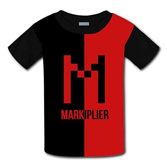 Markiplier Logo - Amazon.com: Bangbangdi Children's Short-Sleeve T-Shirt/tee shirt ...