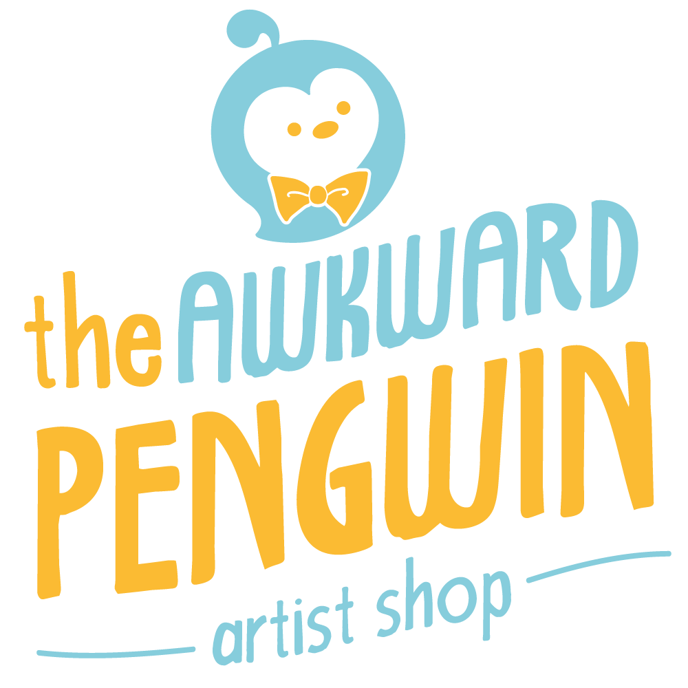 Awkward Logo - the Awkward Pengwin Artist Shop | Featuring custom t-shirts, prints ...