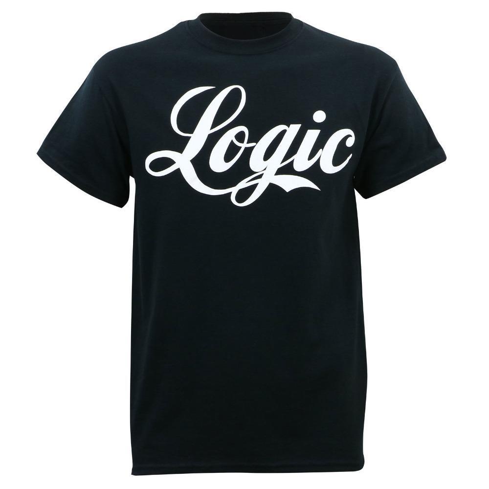 Logic Logo - Mens T Shirts Fashion 2018 Logic Logo Hip Hop T Shirt S 3XL Men'S T