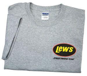 Lew's Logo - Lew's Gray 2X-Large Short Sleeve T-Shirt FREE US Shipping | eBay