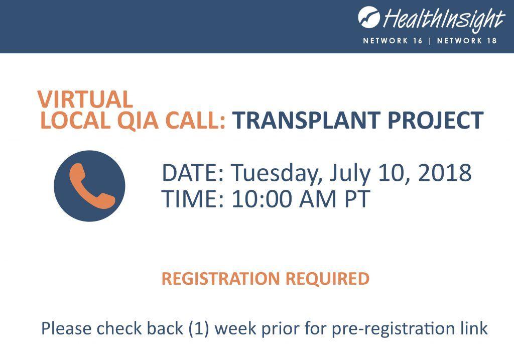 Qia Logo - QIA Local Virtual Call- Transplant Project -