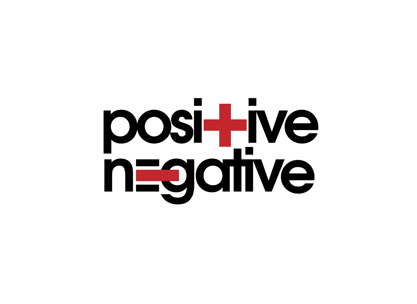 Positive Logo - Positive Negative Logo on Behance