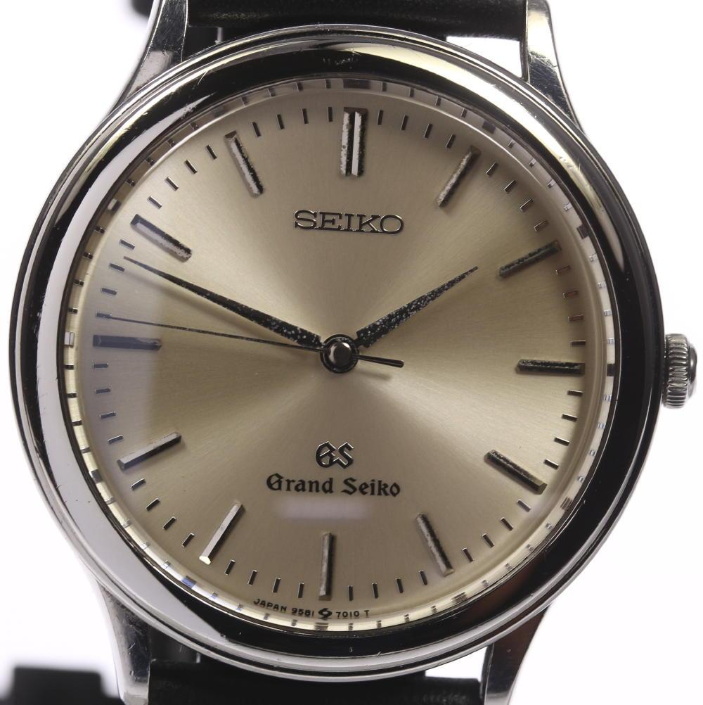 Lew's Logo - CLOSER: GS Ground SEIKO 9581 7000 Quartz Men ※There Is No Lew's Logo