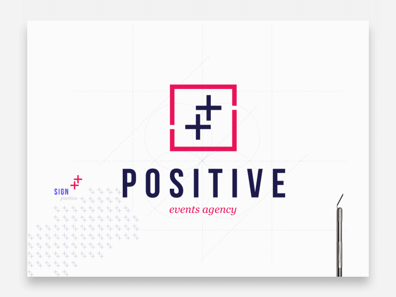 Positive Logo - Positive - Logo and branding by Malgorzata | Dribbble | Dribbble